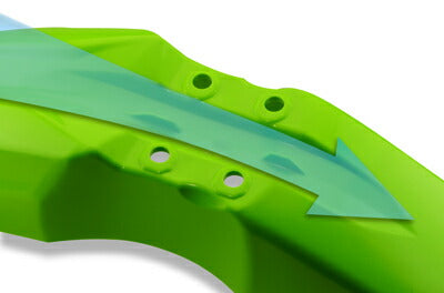 OEMフロントフェンダー グリーン KX250F KX450F