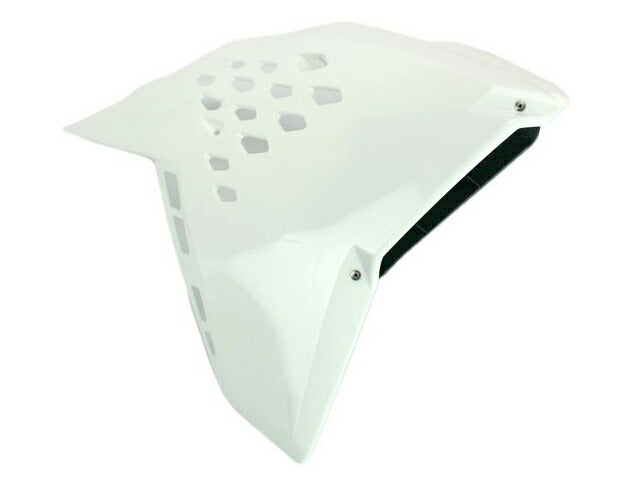 パワーフロー インテークラジエターシュラウド ホワイト SX125-525 EXC/XC200-530