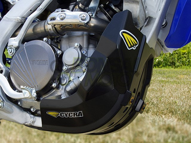 フルアーマースキッドプレート アンダーガード ブラック 17.78×25.40×40.64cm YZ250FX/WR250F YZ450FX WR450F