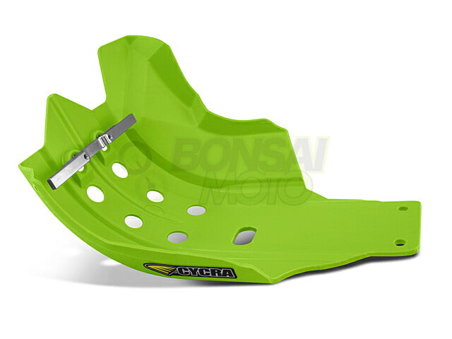 フルアーマースキッドプレート アンダーガード フラッシュグリーン KX450F