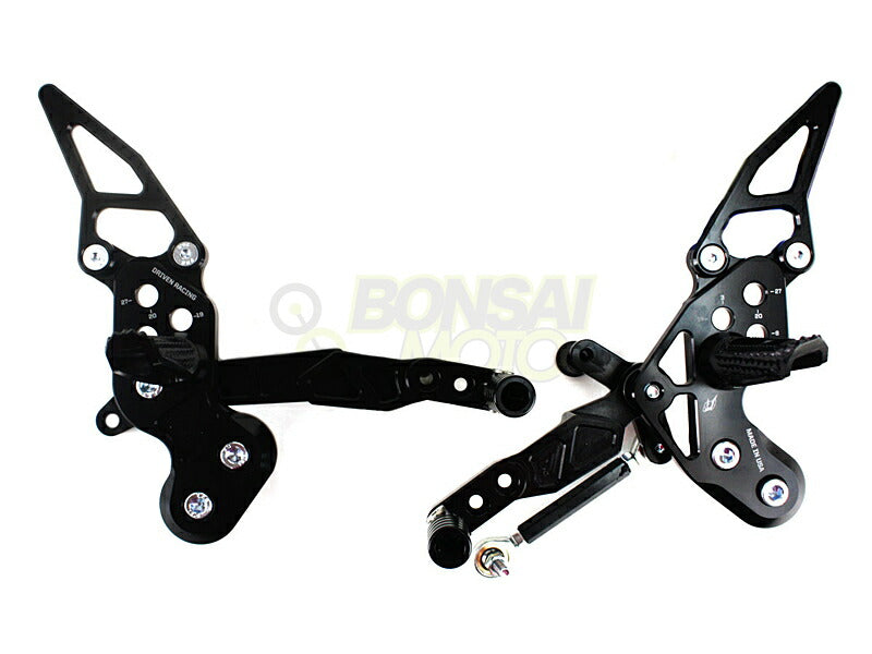 TT Rear Set Black Z125