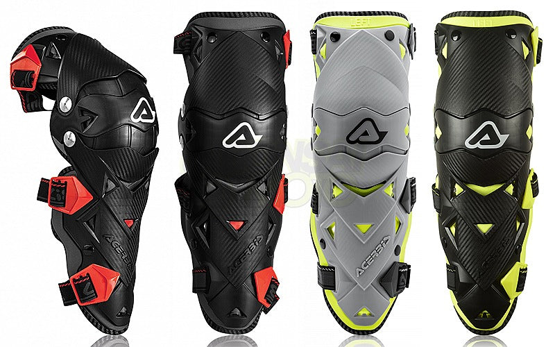 インパクト EVO3.0 ニーシンガード ブラック/レッド