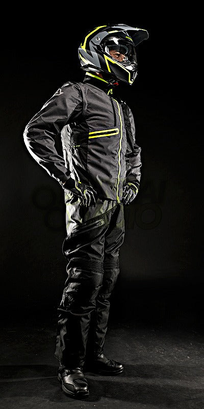 Enduro 1 Jacket Detachable Sleeves Black/Grey XXL