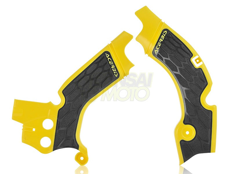 X-Grip Frame Protector Yellow/Black SUZUKI RMZ450 (08-17)