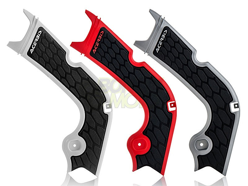 X-Grip Frame Protector Red HONDA CRF250RX(19) CRF250R(18-19) CRF450R/RX(17-18)