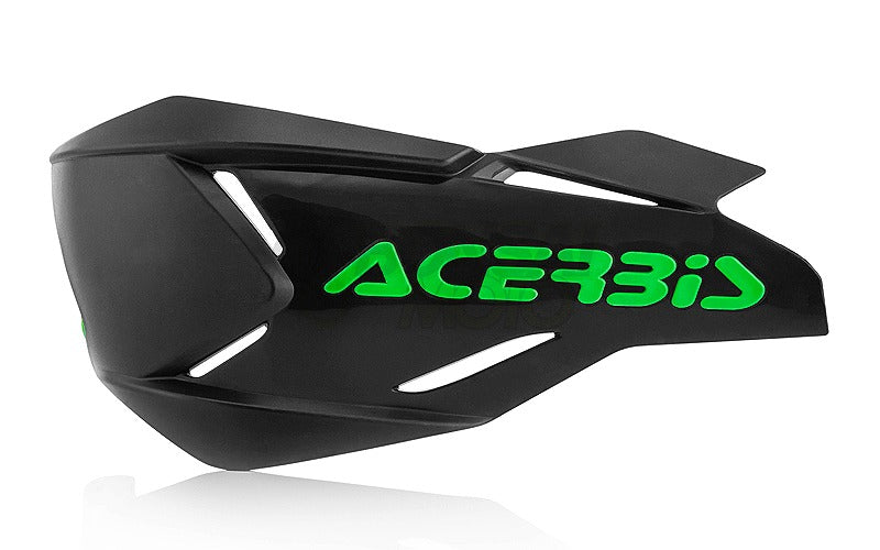 Replacement Shields for X-Factory Handguards, Left and Right Set, Black/Green