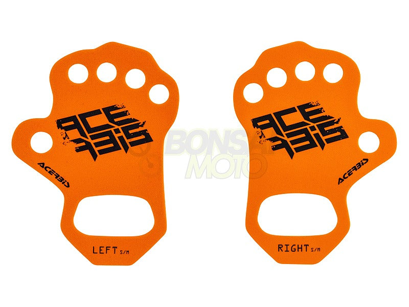Palm Protectors Vibration & Callus Prevention Left and Right Set Orange S/M