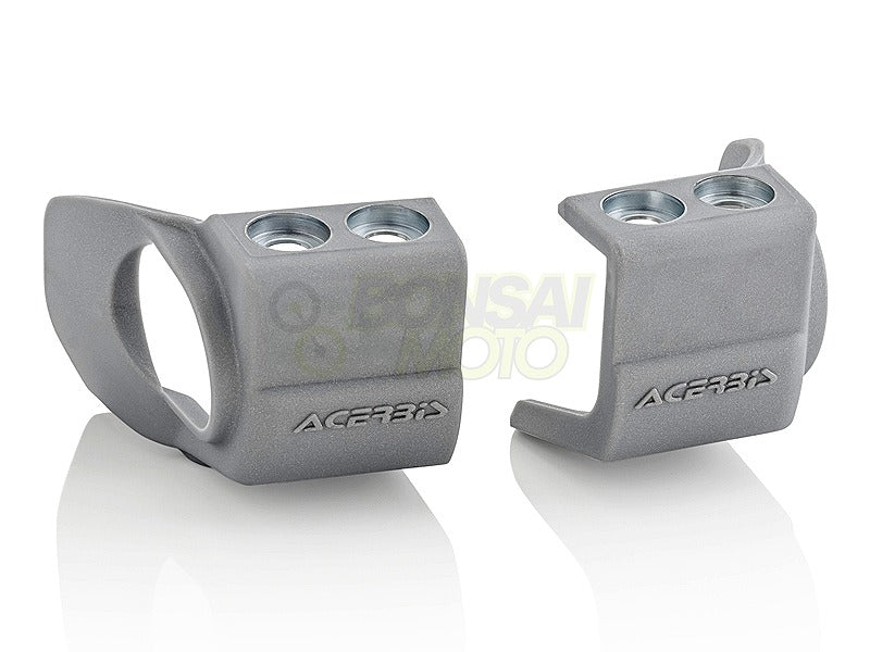 Fork Shoe Covers for HONDA/Kawasaki - Silver