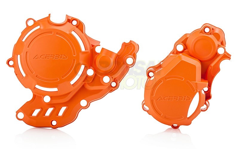 エンジンケースガード オレンジ KTM 250/350EXC-F 250(17-23) FreeRide(19-20)