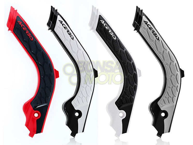 X-Grip Frame Protector White/Black GASGAS EC/EC-F(21-23) MC-MC-F(21-23)