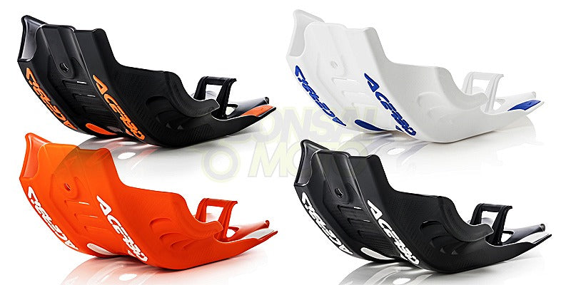 スキッドプレート ブラック/オレンジ KTM 450SX-F(19-22)