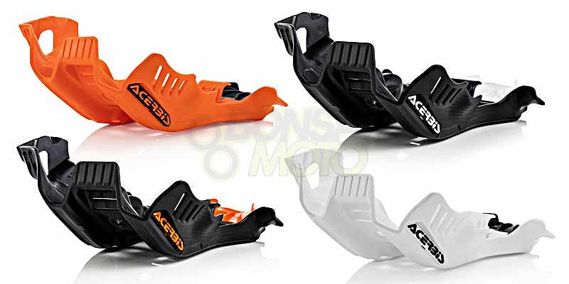 スキッドプレート ホワイト/ブラック KTM 250SX (19-22)