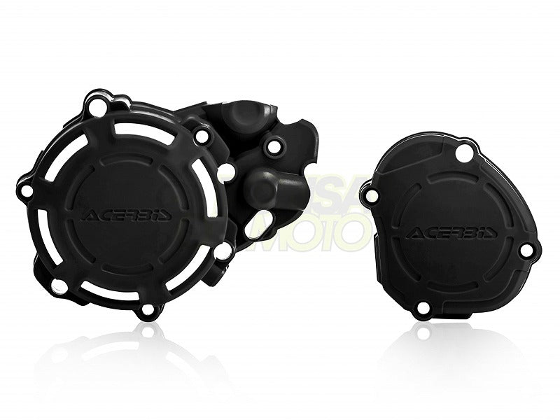 Engine Case Guard Black YAMAHA YZ125(05-23)/125X(17-23)