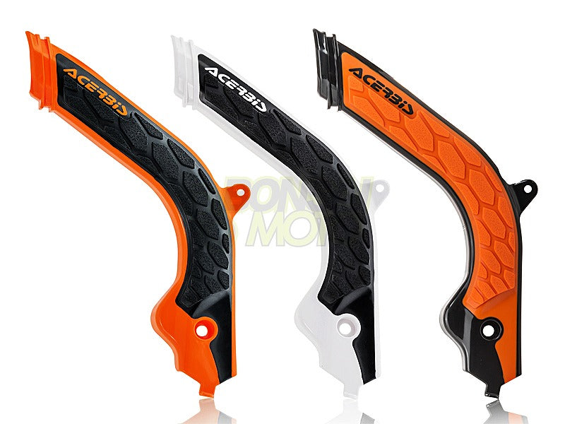 X-Grip Frame Protector Orange/Black KTM 150/250/300EXC TPI (20-22) 250/350/450/500EXC-F (20-22)