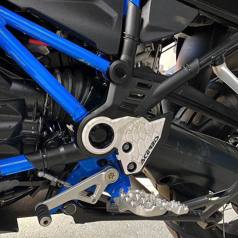 Xグリップ フレームプロテクター ブラック/シルバー BMW R1250GS/Adv(19-20) R1200GS/Adv(13-18)