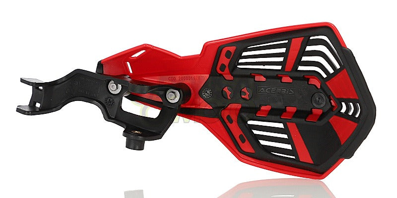 Kフューチャー ハンドガード Husqvarna/GASGAS用 レッド/ブラック