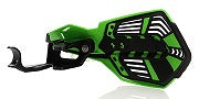 Kフューチャー ハンドガード Yamaha/Kawasaki/SUZUKI用 グリーン/ブラック