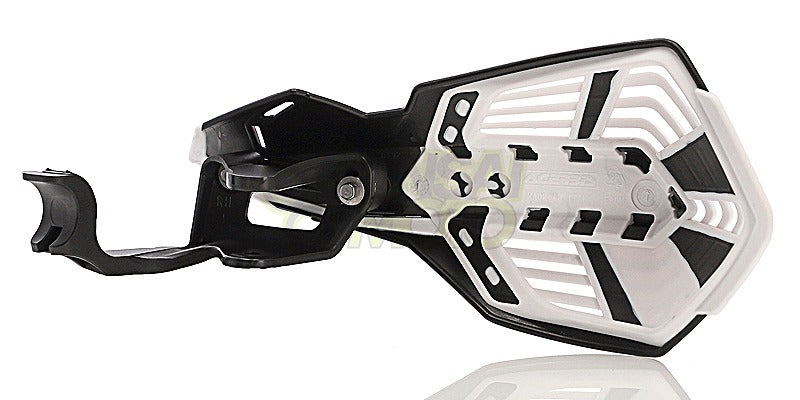 Kフューチャー ハンドガード Kawasaki用 ブラック/ホワイト