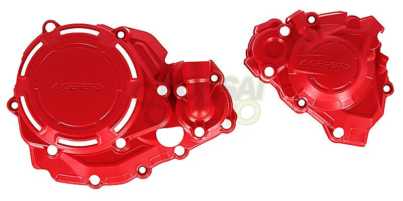 エンジンケースガード レッド HONDA CRF450R/RX(21-23)