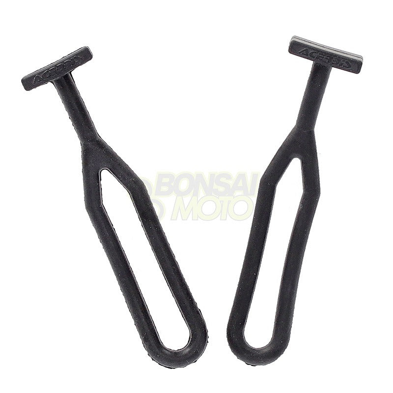 Rubber band for swingarm cover