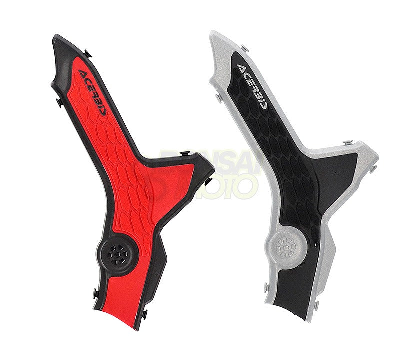 Xグリップ フレームプロテクター グレー/ブラック HONDA CRF250L(21-22) CRF250Rally(21-22)