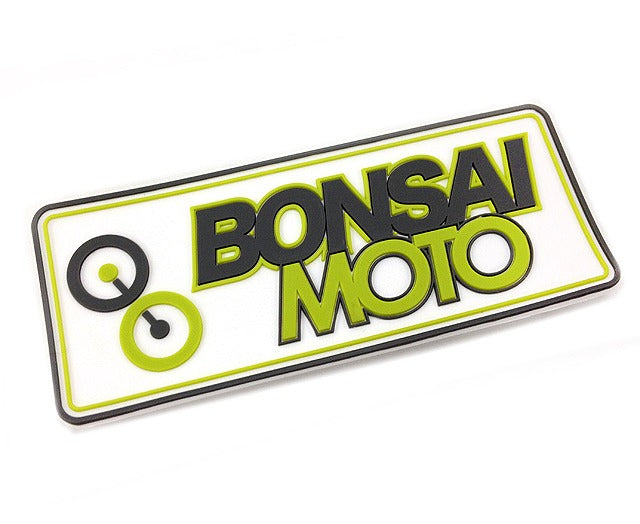 BONSAIMOTOオリジナルラバーワッペン 40mm×99mm