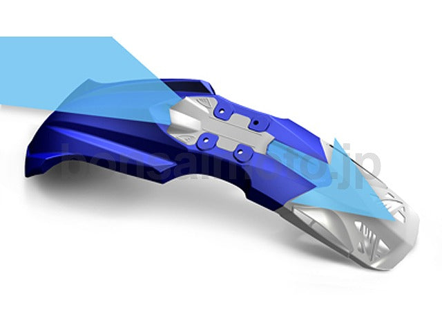 ベンティッド フロントフェンダー ブルー YZF250/450 (10-16) YZ125/250(15-16) YAMAHA