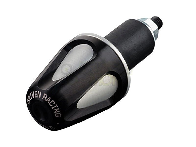 D-AXIS Bar End BMW S1000 Black/Silver 2 pcs.