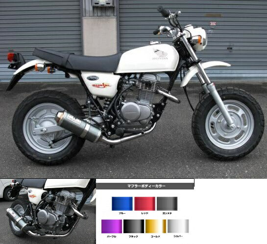 APE100 Exhaust Ultimate Stainless/Gold APE100