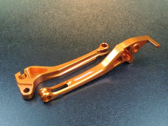 GP Lever Set Orange APE50D/APE100D/XR50 Motard/XR100 Motard