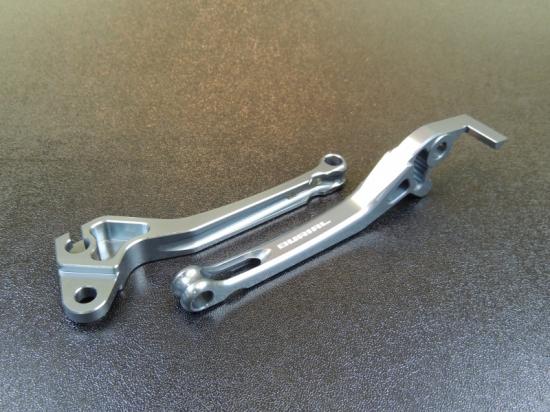 GPレバーセット ガンメタ アドレスV125