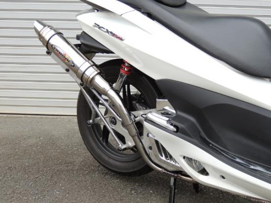 PCX150 マフラー セクター ステンレス/ステンレス PCX150