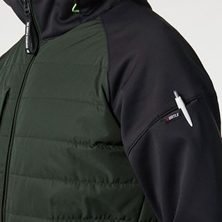 防風フーディジャケット ジェットパープル