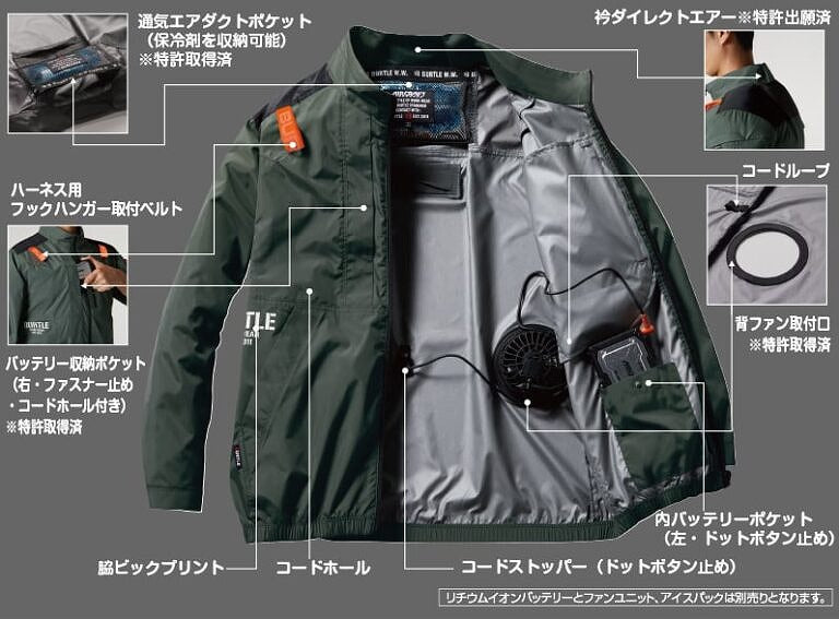 ACブルゾン ブラック