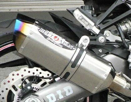 Ninja 1000 Exhaust NASSERT EVOLUTION TYPE2 T2 Slip-on Exhaust Titanium/Clear Titanium NINJA1000 Ninja 1000