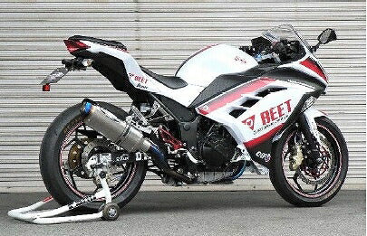 Ninja 250/Z250 NASSERT EVOLUTION TYPE2 Full Exhaust System Titanium/Clear Titanium NINJA250 Ninja 250/Z250