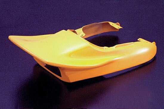 Seat cowl, white gel, CB400SF