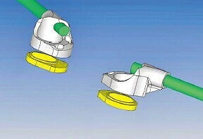 マルチハンドルキット 専用スペーサーセット 10mmUP ブラック NINJA ZX-14R ニンジャZX-14R