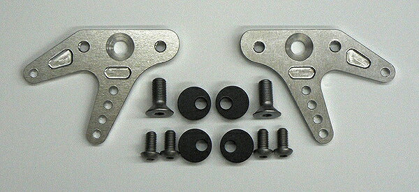 レーシングスタンドフックセット 10mm グレー V字 汎用