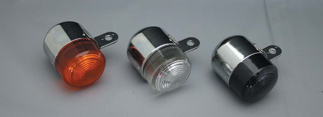 4L Monkey Type Turn Signal, Lens Color/Orange, 2pcs/1set