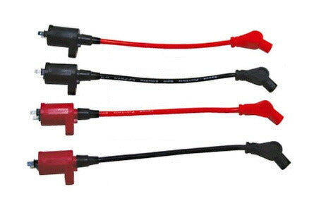 レーシングIGコイル スピードプロツインシリコンプラグコード付 レッド/レッド エイプ モンキー XR50R