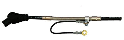 Braided Twin Plug Wire Black