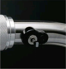 1穴ミニスイッチ フラットSTD 1インチハンドル用 ブラック