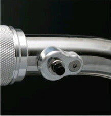 1穴ミニスイッチ プッシュスイッチ 1インチハンドル用 メッキ