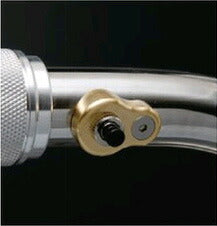 1穴ミニスイッチ プッシュスイッチ 1インチハンドル用 シンチュウ