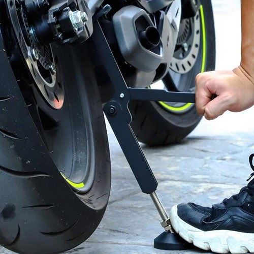 スイングアームリフトスタンド ブラック 1個 整備 メンテナンス カスタムジャパン