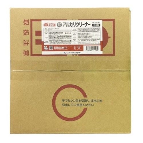 アルカリクリーナー 業務用 強力タイプ 20kg 1個 洗剤 整備 メンテナンス カスタムジャパン