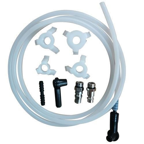 Brake Bleeder Kit White 1000ml 1 Set Maintenance Custom Japan