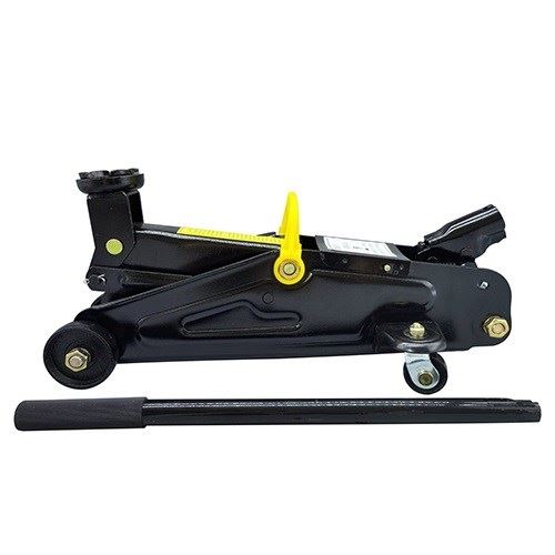 油圧式フロアジャッキ 2t ブラックシリーズ ブラック W200×L445×H135mm 1台 整備 メンテナンス カスタムジャパン