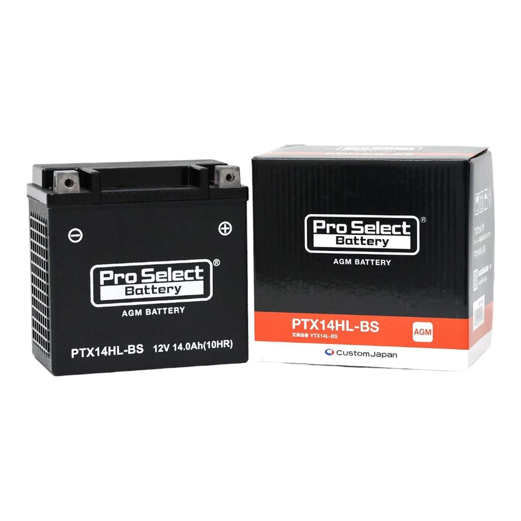 ハーレー専用AGMバッテリーPTX14HL-BS YTX14L-BS互換 PTX14HL-BS ハーレー専用AGMバッテリー(YTX14L-BS互換) AGMタイプ X14L